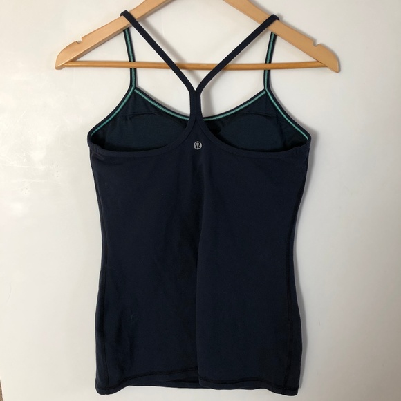 lululemon athletica Tops - Lululemon Y Back Tank with pads sz 8